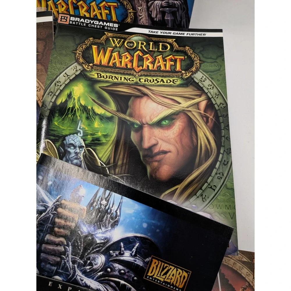 World of Warcraft Battle Chest PC Mac Blizzard Burning Crusade Strategy Guides